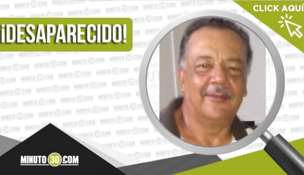 Luis Arnulfo Taborda Cardona de 64 años desapareció en Medellín 1 Luis Arnulfo Taborda Cardona desaparecido