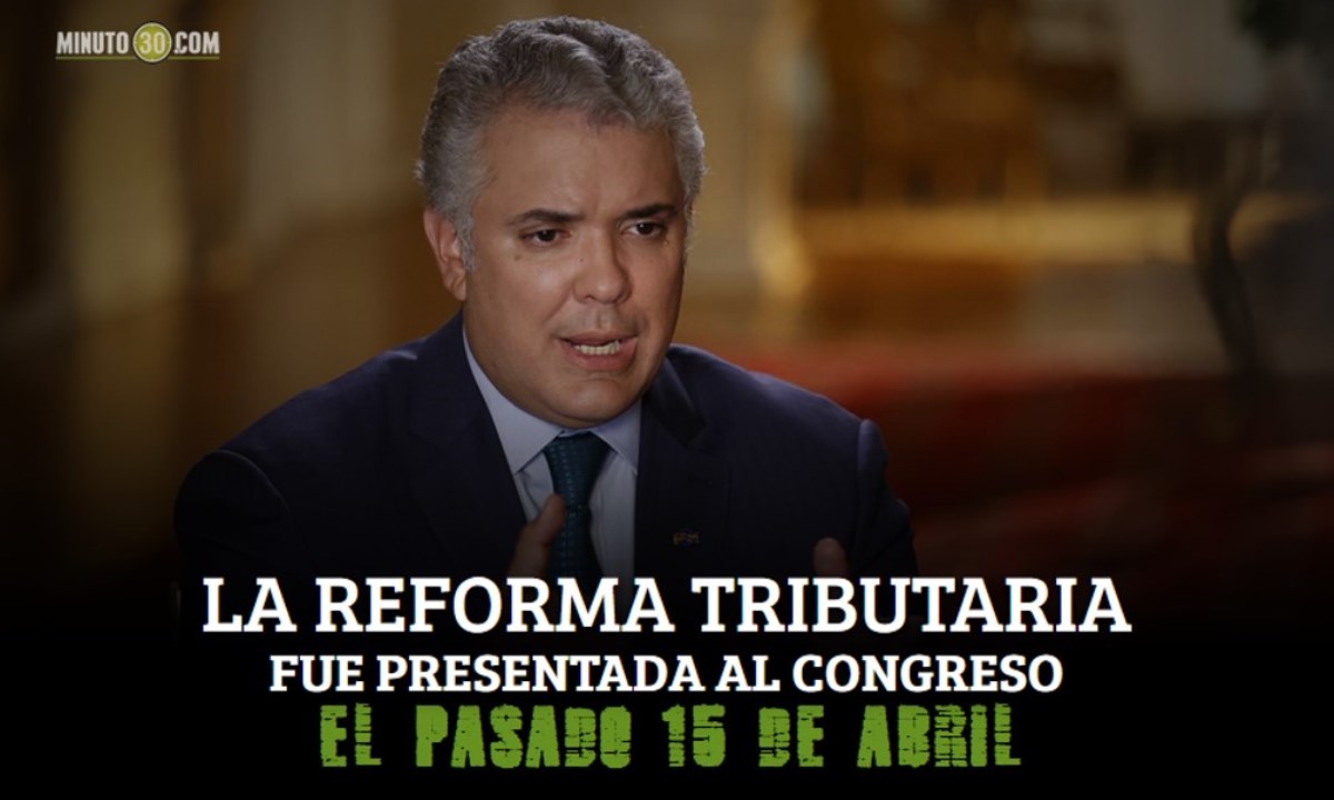 VIDEO: Así anunció Duque "la caída" de la reforma tributaria 1 caida reforma