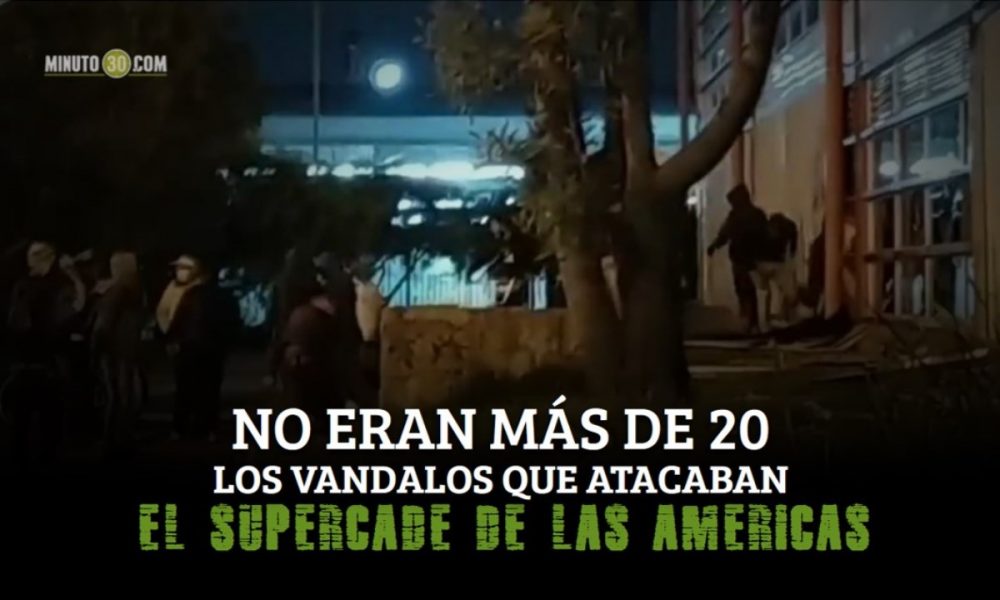 manifestantes y vandalos en bogota