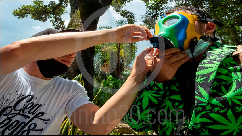 marcha cannabica-Medellín