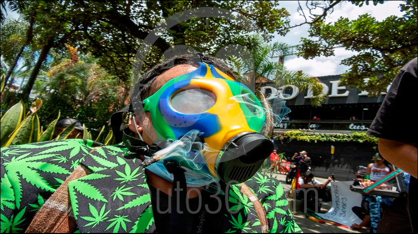 marcha cannabica-Medellín