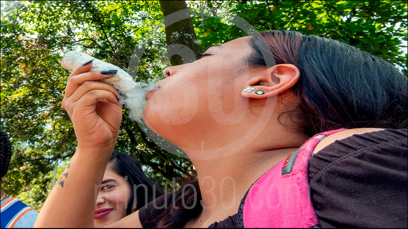 marcha cannabica-Medellín