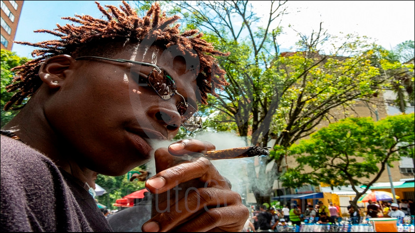 marcha cannabica-Medellín