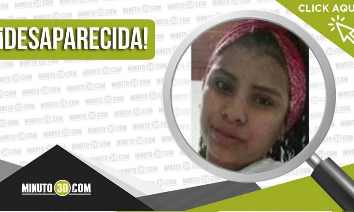 María Angélica Rojas Posso está desaparecida, estaba en el barrio Santo Domingo 1 maria angelica desaparecida