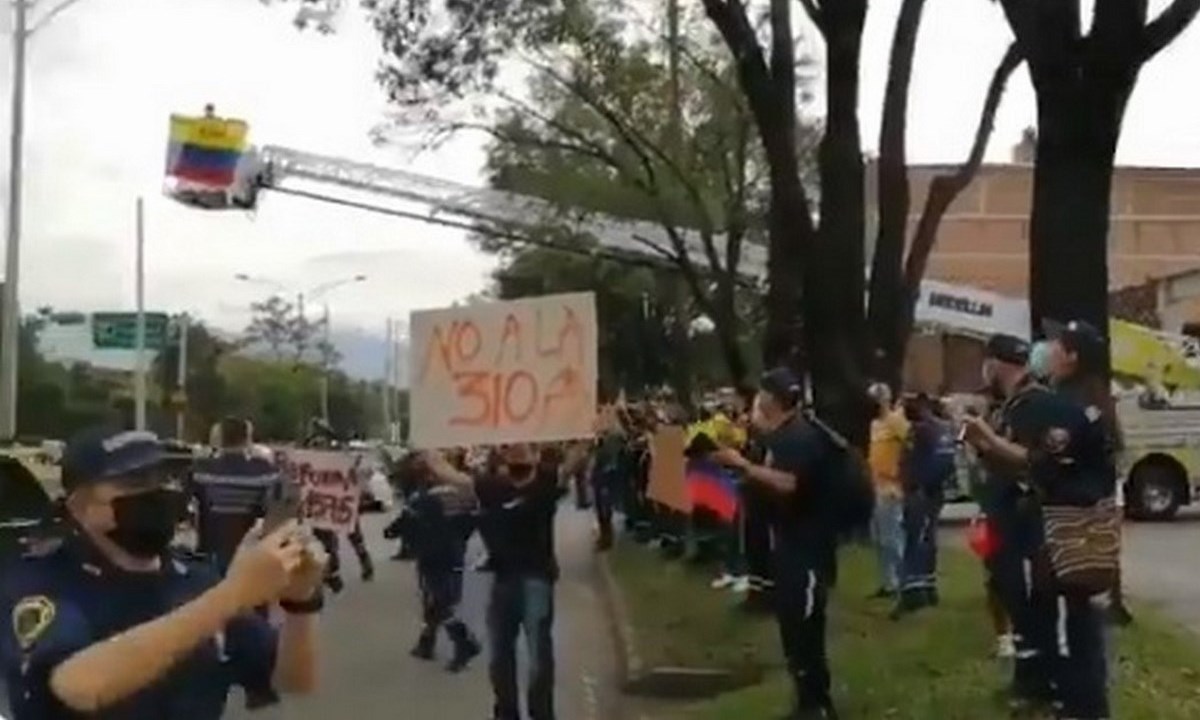 14 movilizaciones se esperan este viernes, así están las calles en Medellín 1 medellin 14mayo
