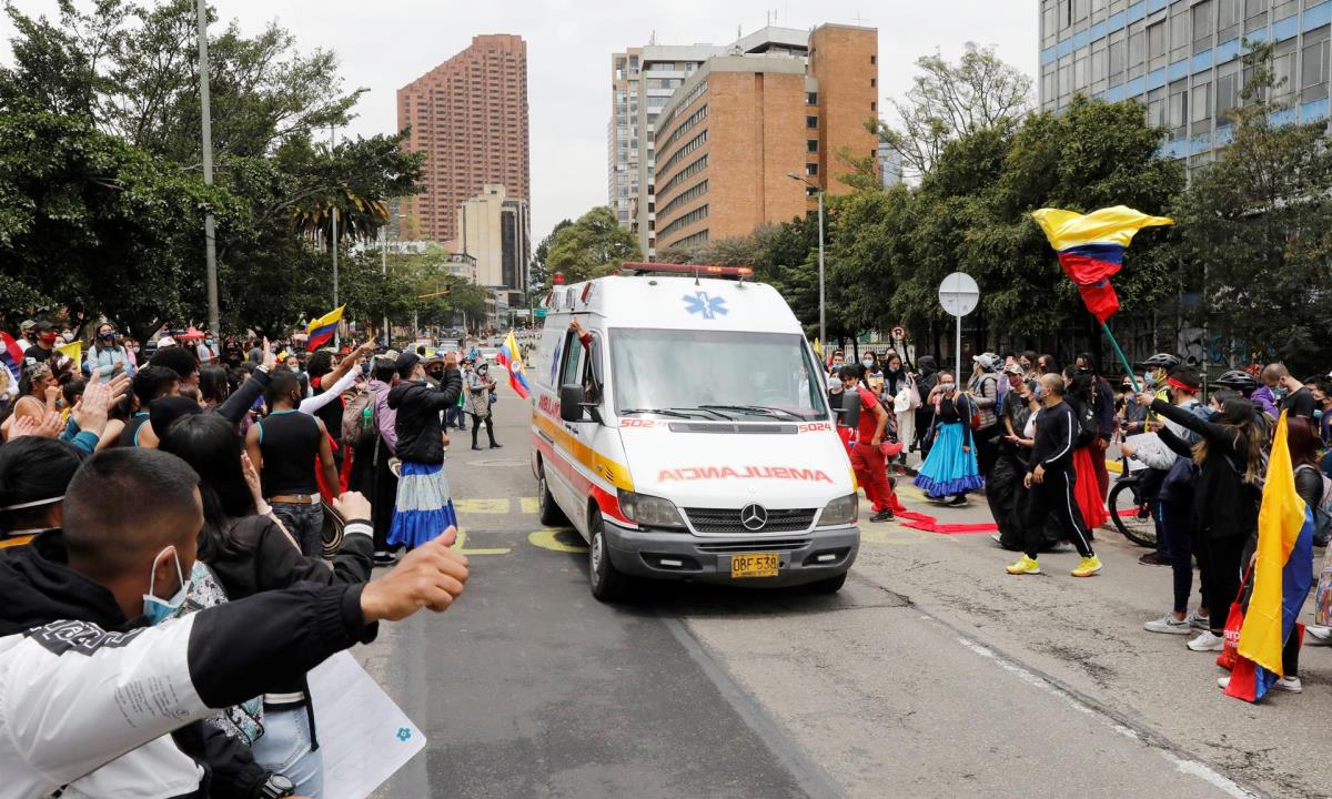 Piden respeto a la misión médica tras 169 ataques durante las protestas en Colombia 1 Misión Médica