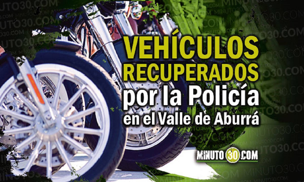 Estas fueron las motocicletas recuperadas por la Policía de Medellín 3 motocicletas-recuperadas