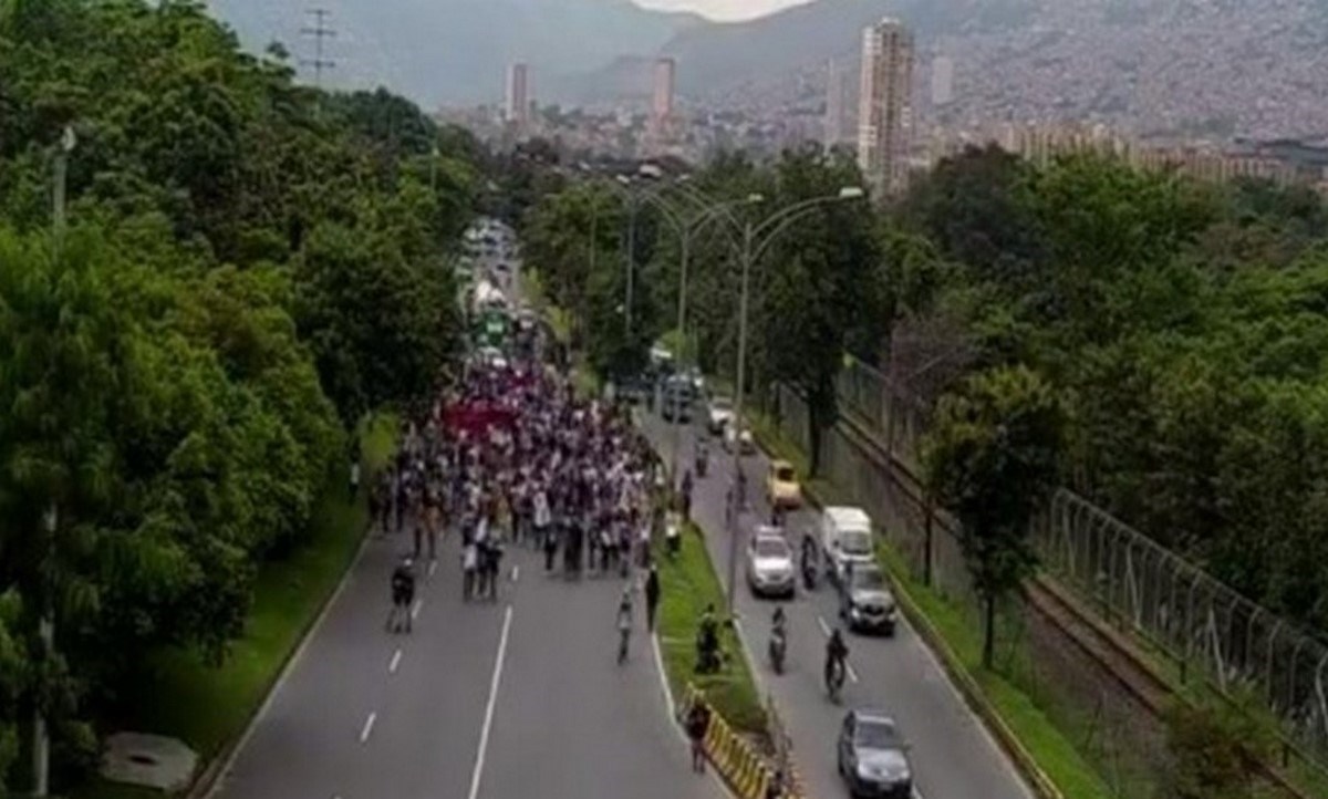 Autopistas: las más afectadas por las marchas este lunes 1 movilidad marcha medellin