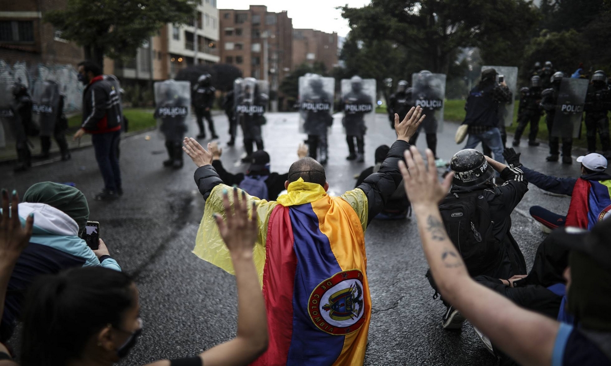 Organizaciones sociales piden ayuda internacional por hechos de violencia durante las marchas 1 organizaciones sociales-intervención internacional-paro
