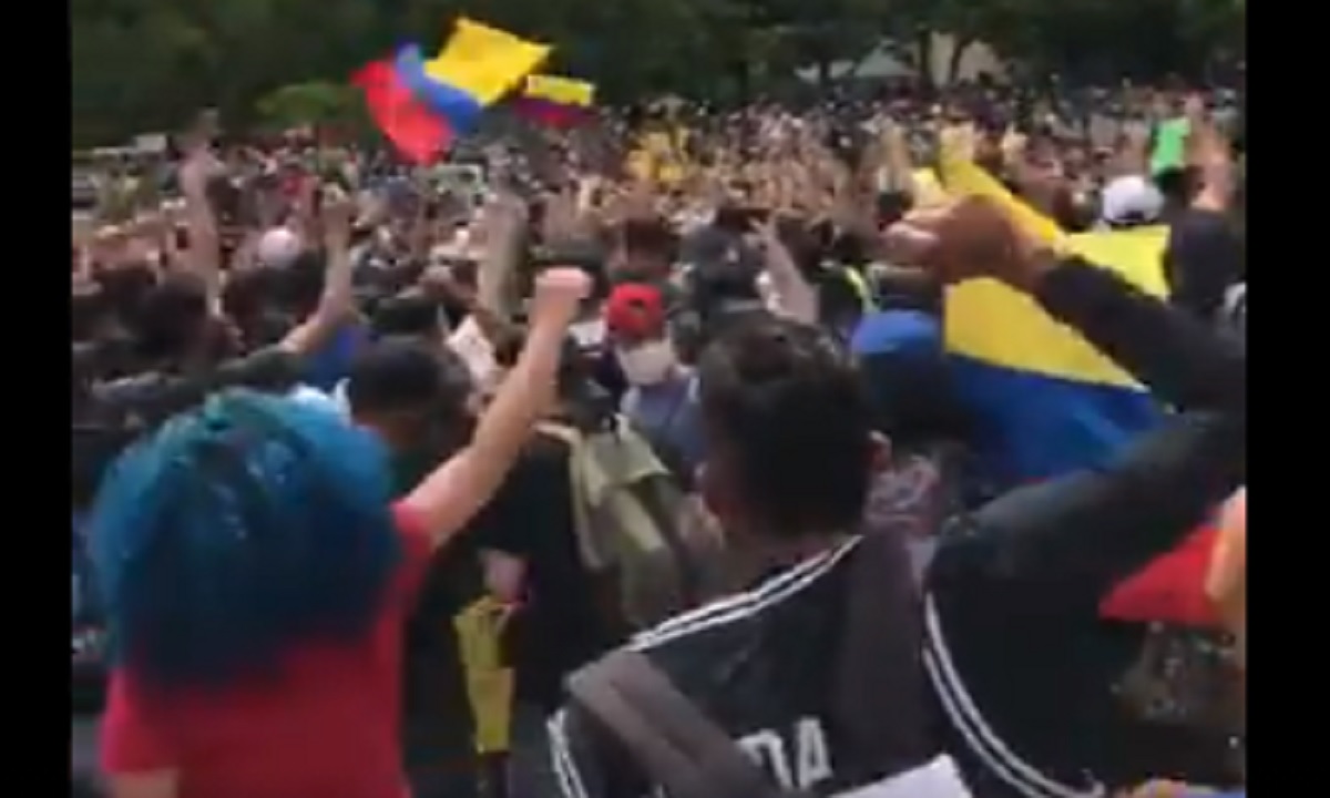 "Cali, amigo, Medallo está contigo": Paisas apoyaron a la distancia a los caleños en jornada de paro 1 paro-Medellín-Cali-apoyo