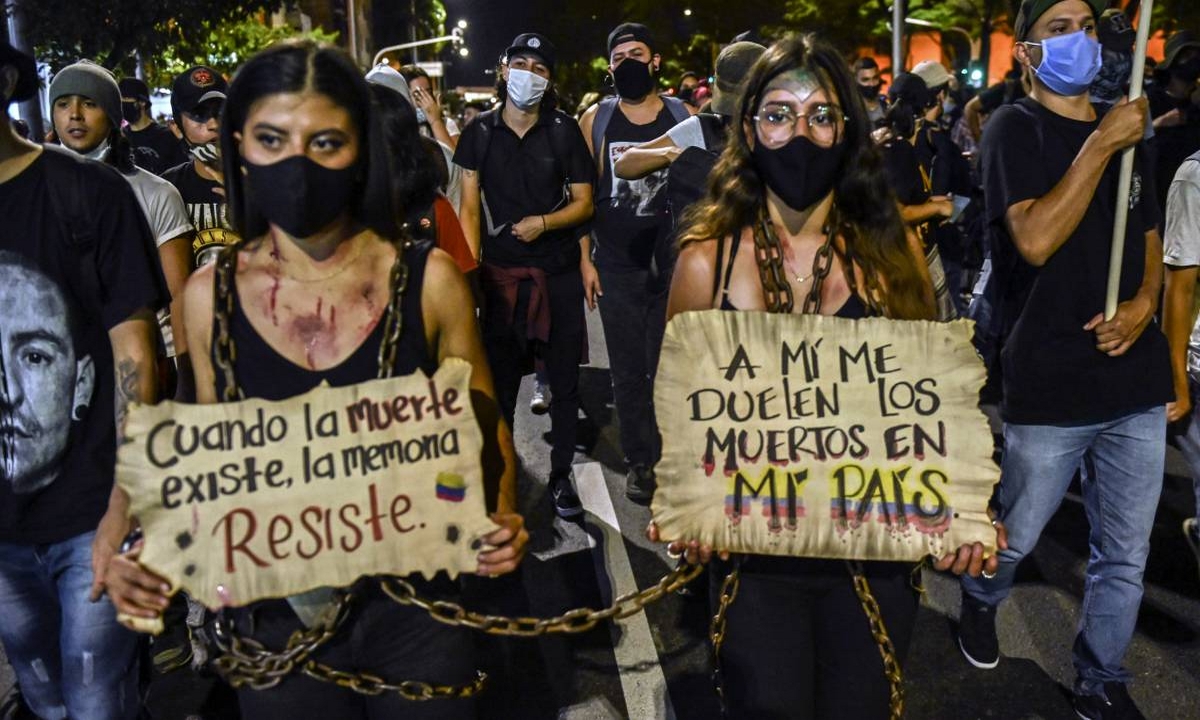 Ya son 47 asesinatos y más de 1.800 casos de abuso policial durante el paro nacional según Indepaz 1 paro nacional-asesinados-abusos