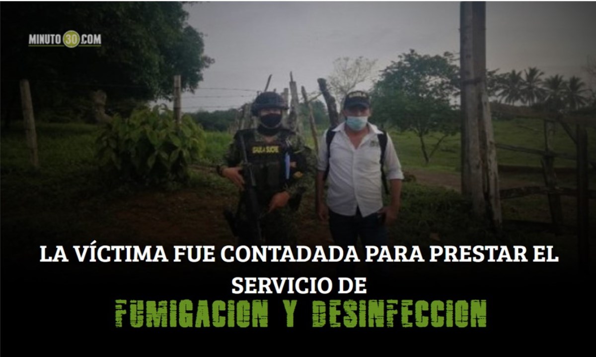 ¡La Armada lo liberó! Exigían 8 millones por fumigador secuestrado en San Onofre 1 secuestro en san onofre