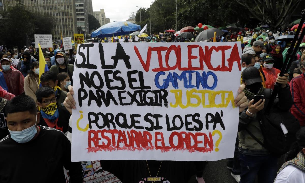 Colombia navega en un mar de incertidumbre después de un mes de protestas 2 protestas en colombia 18