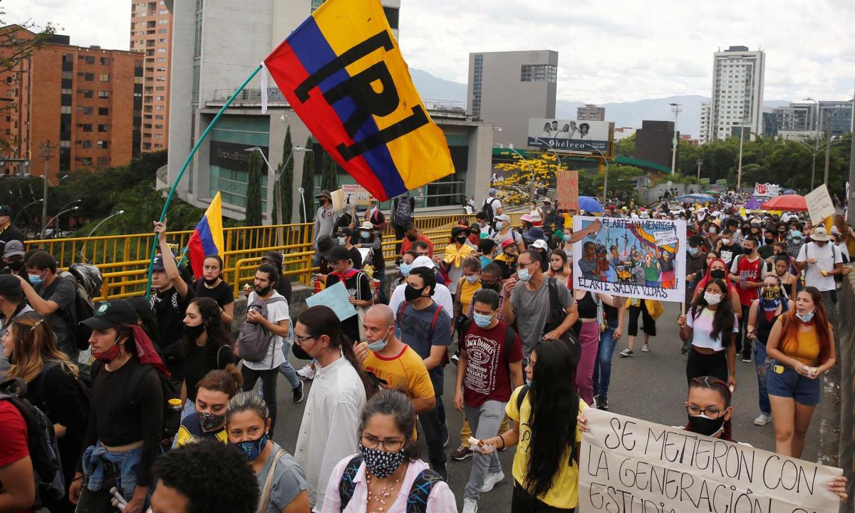Colombia vive un nuevo paro con menor fuerza tras casi un mes de protestas 1 Protestas