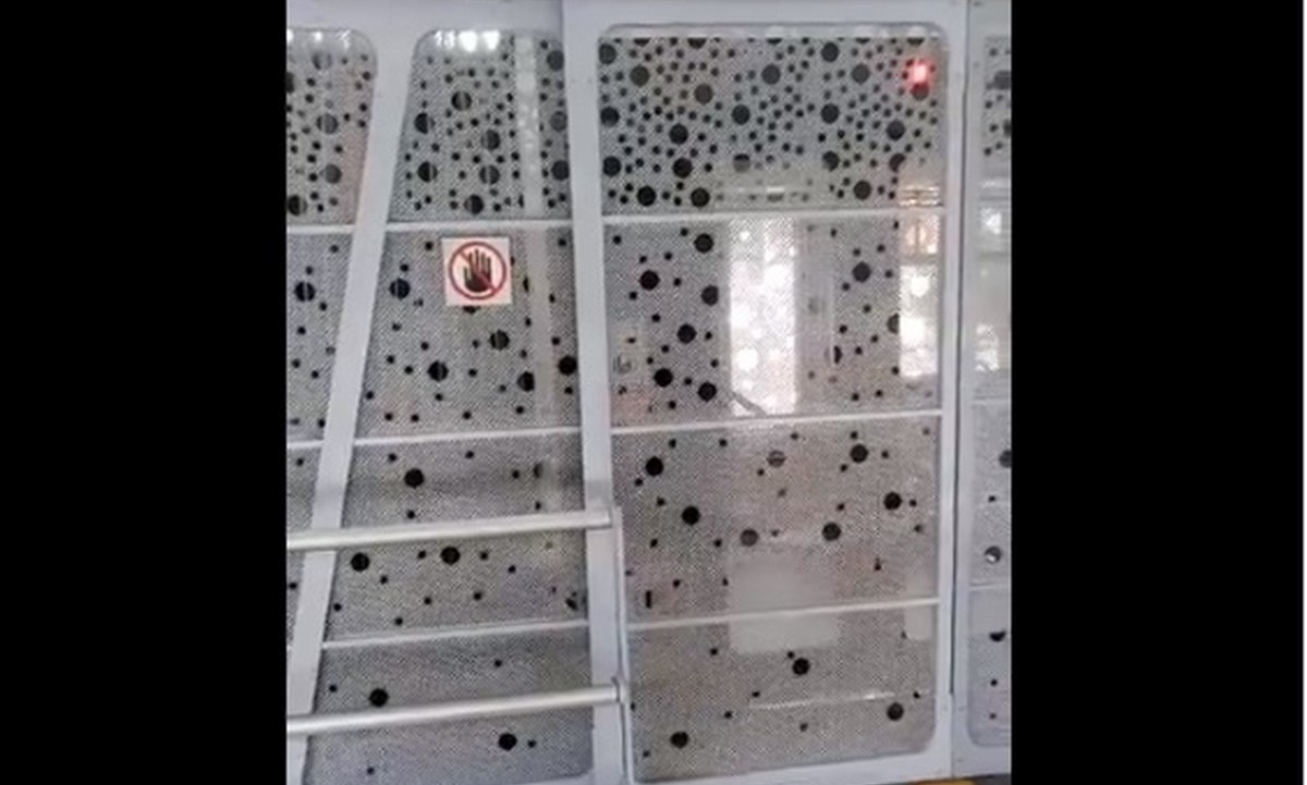 Ya están calibrando las nuevas puertas de la estación UdeA 1 puertas estacionUDEA