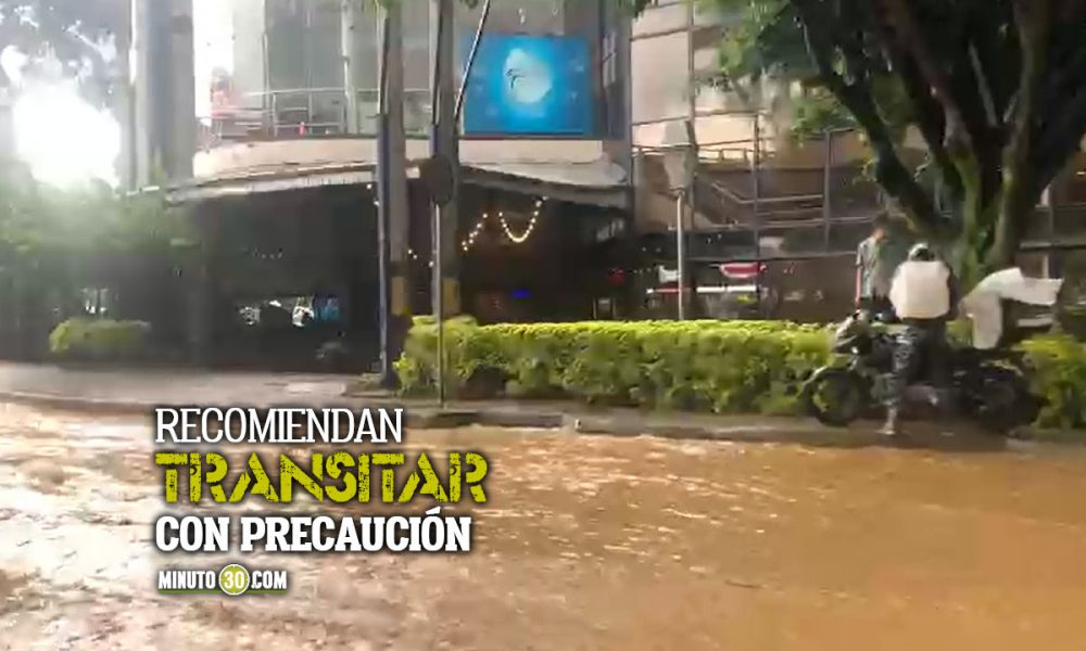 [Video] ¡Pilas! Por inundación hay movilidad reducida en estos sectores de la ciudad