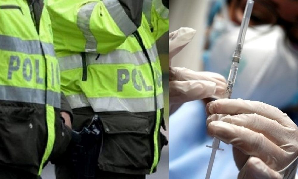 Vacunación Covid en Policías