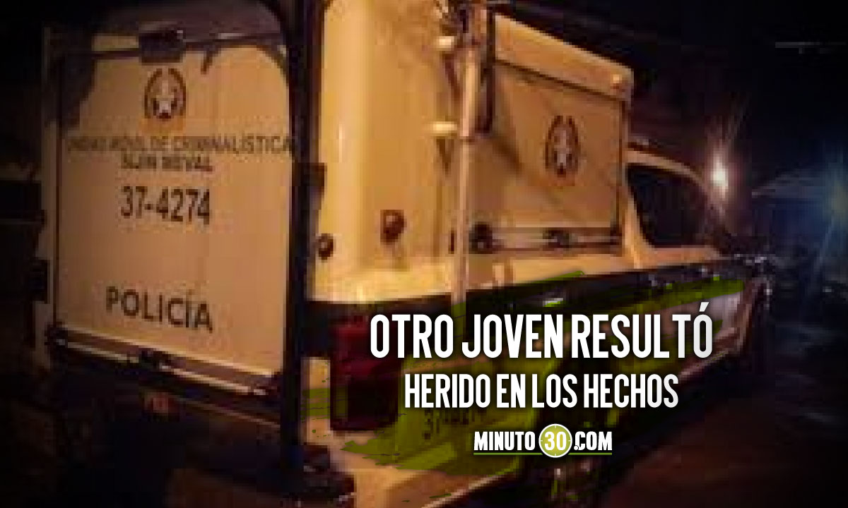 A bala encendieron a dos pelados que iban por Enciso, uno de ellos murió 1 Enciso