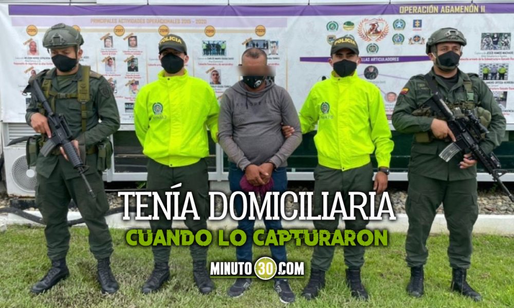 A la cárcel el presunto entrenador de reclutas del 'Clan del Golfo' en Urabá y Córdoba