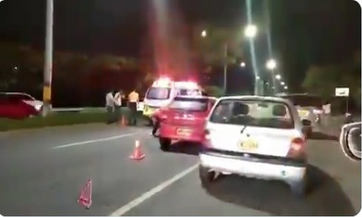 VIDEO: Se registró accidente de tránsito en la Avenida Regional 1 Avenida Regional