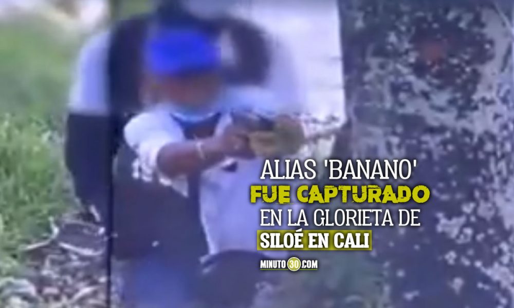 Capturaron a alias 'Banano' en Cali