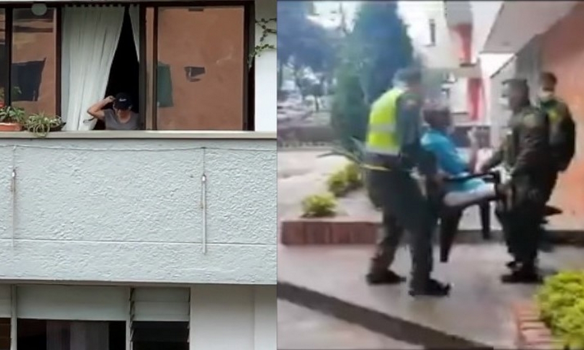 VIDEO: ¡Inaceptable! En Bucaramanga mujer golpea con una correa a un adulto mayor 1 Bucaramanga