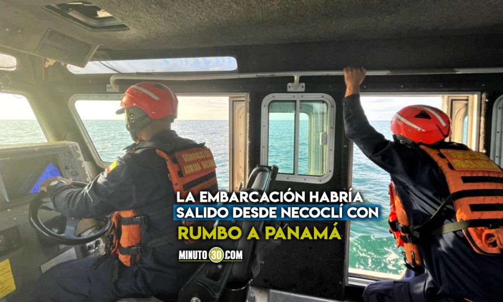 Buscan a migrantes que naufragaron en aguas del Golfo de Urabá