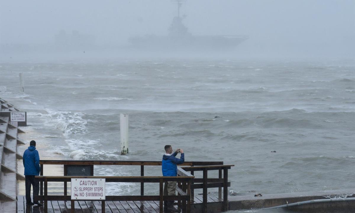 ¡Llegó Claudette! La tormenta tropical toca tierra en el Golfo de México 1 claudette