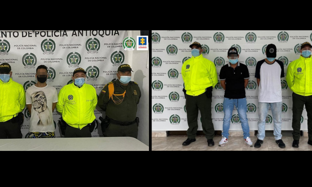 Encarcelaron a dos presuntos asesinos de 9 personas en Antioquia Encarcelaron a dos presuntos asesinos de 9 personas en Antioquia