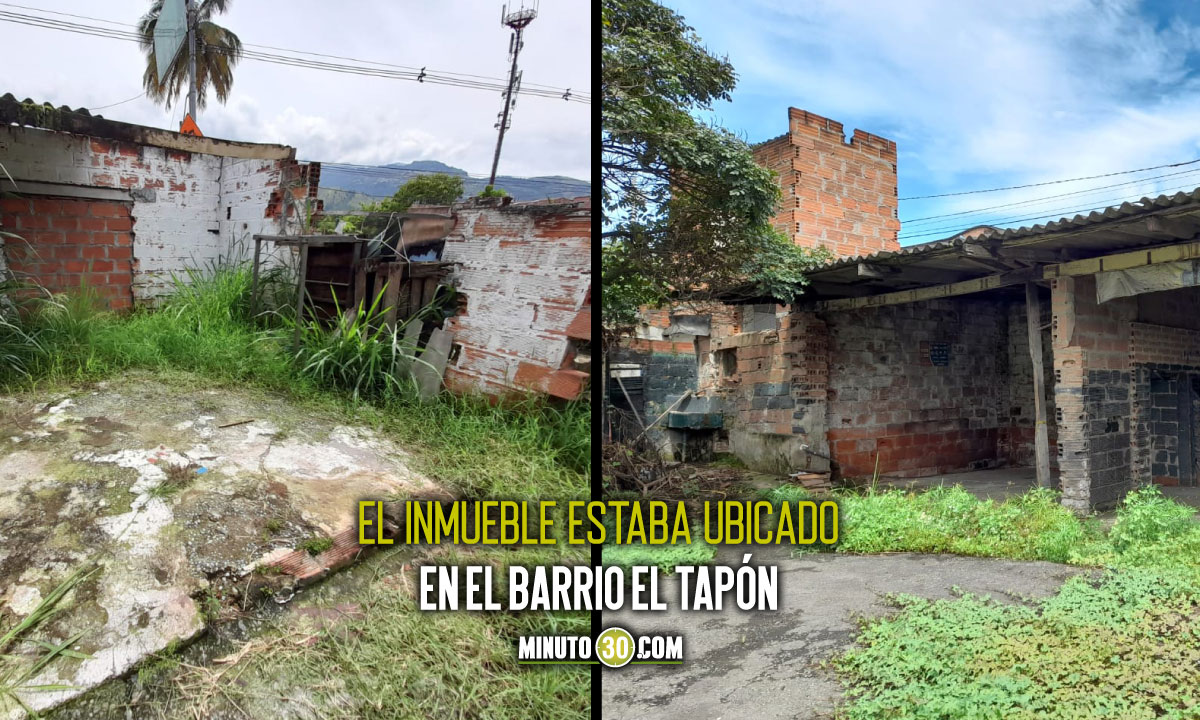 VIDEO: ¡Cayó un mito de inseguridad! En Bello derribaron una casa de vicio 1 bELLO