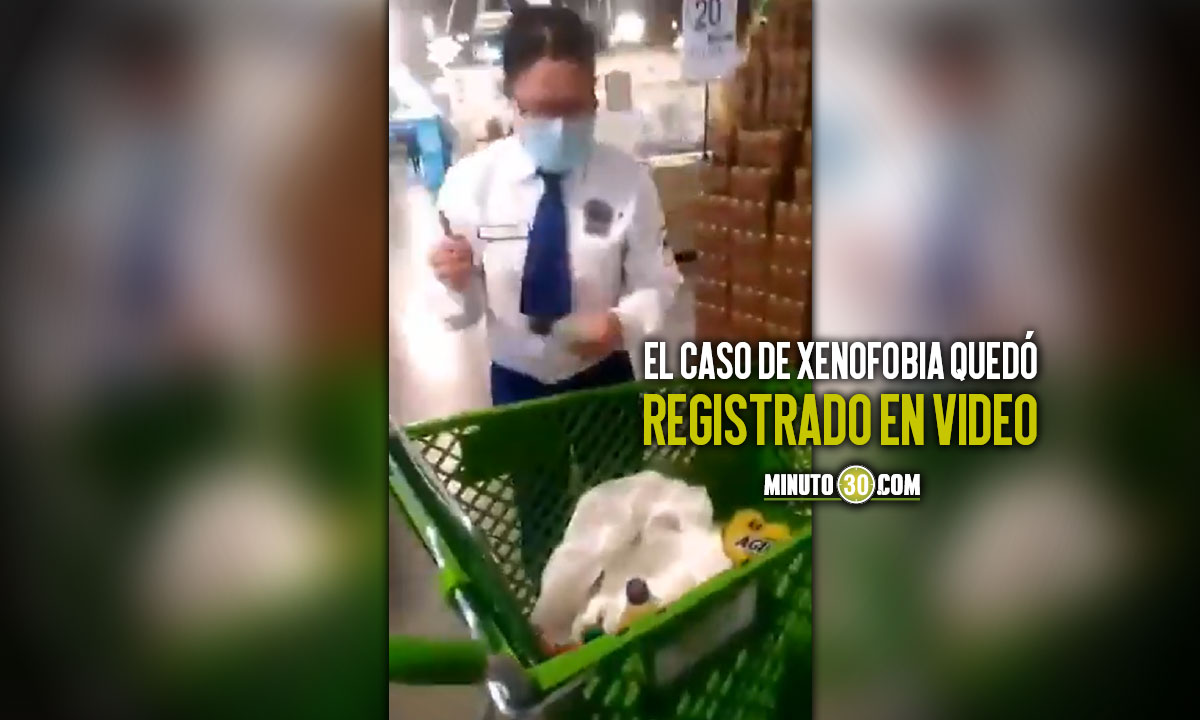 Video: ¡Cómo tiene que ser! Vigilante se disculpó con venezolano, tras caso de xenofobia 1 Venezolano