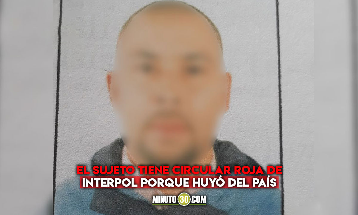 Condenaron a prófugo de la justicia que habría ordenado el homicidio de un Policía en Medellín 1 patrullero