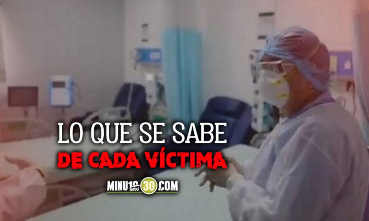 Confirman hoy la muerte de 599 personas por Covid en Colombia Confirman hoy la muerte de 599 personas por Covid en Colombia