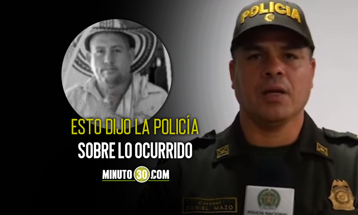 VIDEO: En Caracolí murió un hombre tras recibir disparo de una patrullera, en medio de operativo 1 Caracolí