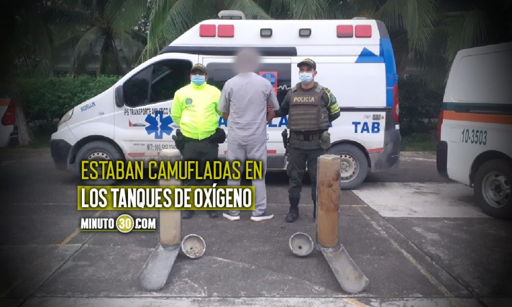 En Urabá movilizaban cocaína en una ambulancia
