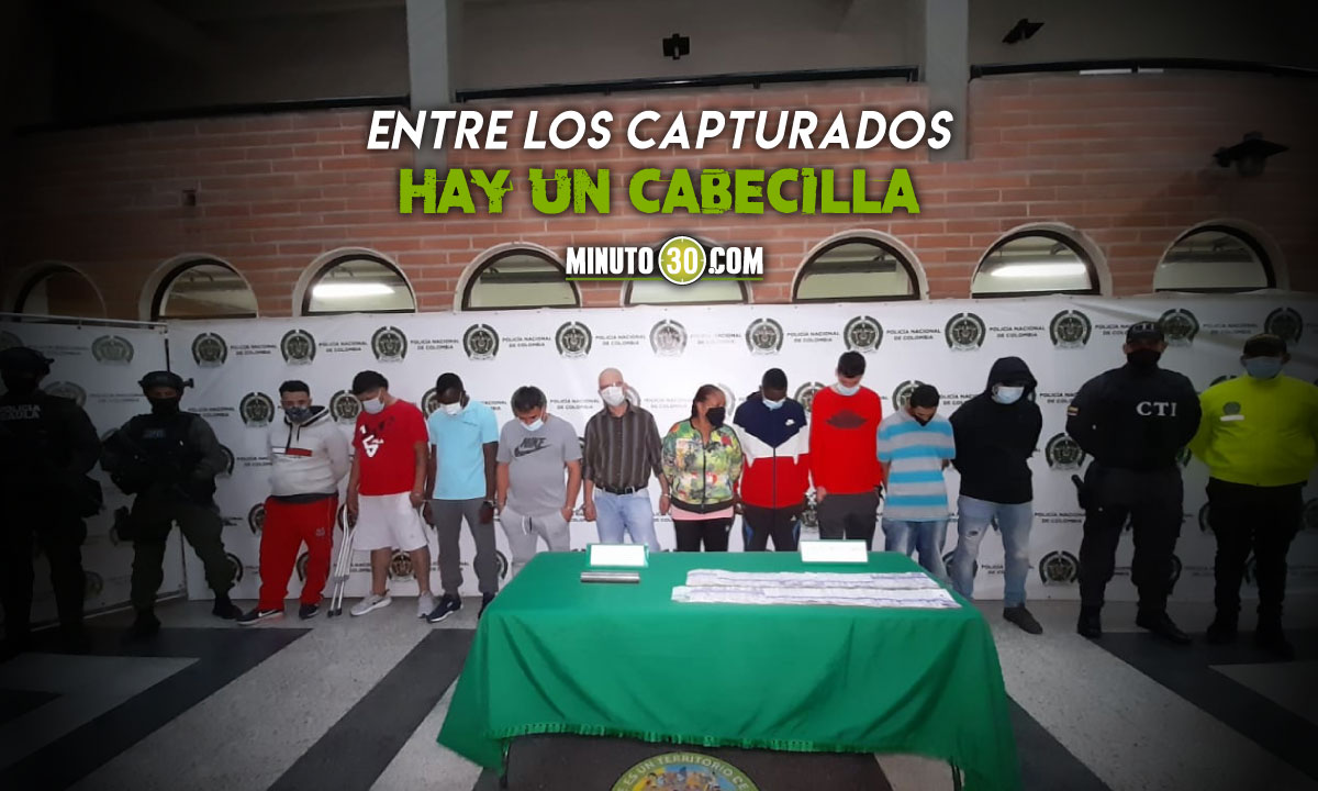 EN VIDEO: ¡Esta fue la ‘calentura’! Autoridades anuncian la captura de 11 del GDCO “La Sierra” 1 La Sierra