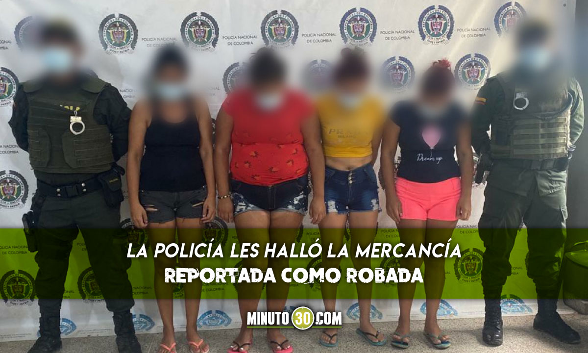 Estas-cuatro-venezolanas-fueron-capturadas-por-hurto-en-Uraba Estas cuatro venezolanas fueron capturadas por hurto en Urabá