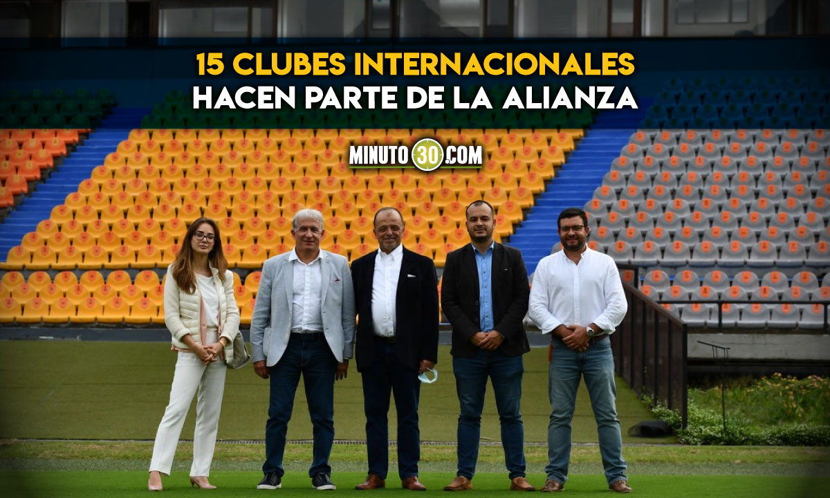 Independiente Medellín recibió visita de Global Football Alliance 1 Independiente Medellin recibio visita de Global Football Alliance