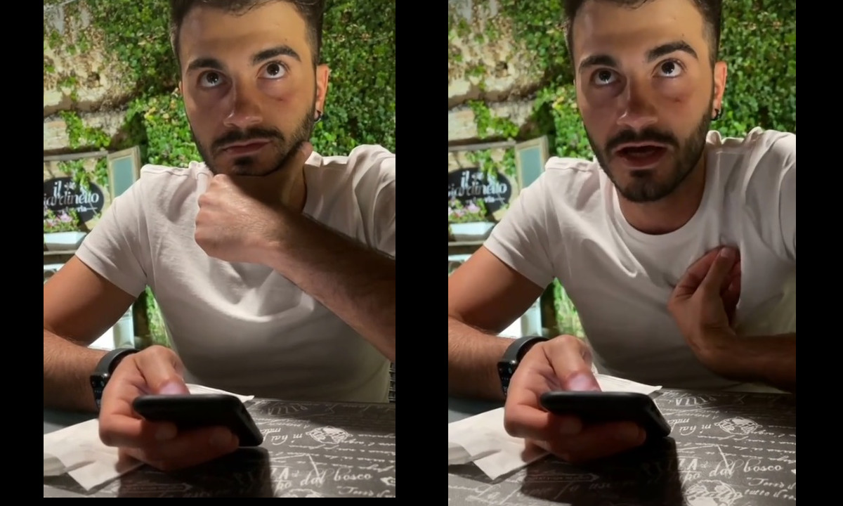 ¡Viral! Reacción de un Italiano cuando su novia le dice que quiere pedir piña en su pizza 1 ¡Viral! Reacción de un Italiano cuando su novia le dice que quiere pedir piña en su pizza