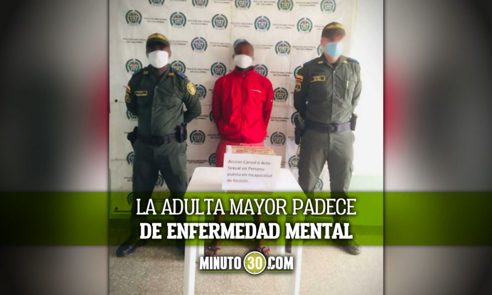 ¡Desgraciado! Lo capturaron cuando violaba a una mujer de 61 años