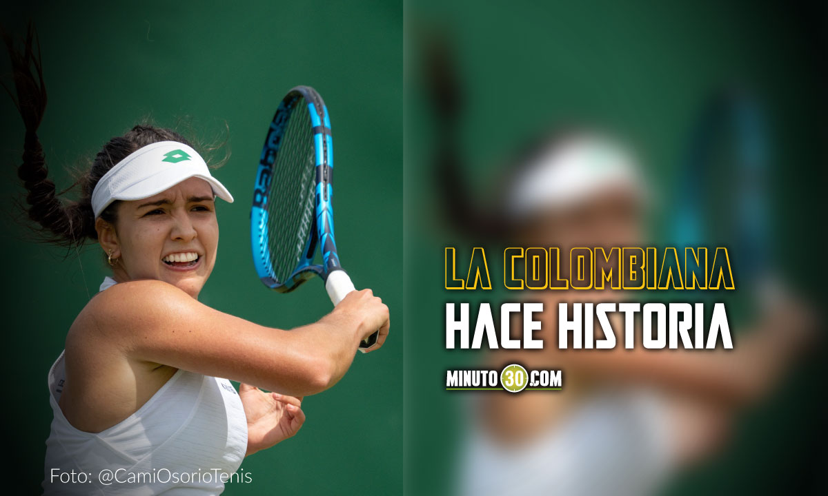 María Camila Osorio avanzó a la tercera fase de Wimbledon 1 Maria Camila Osorio avanzo a la tercera fase de Wimbledon