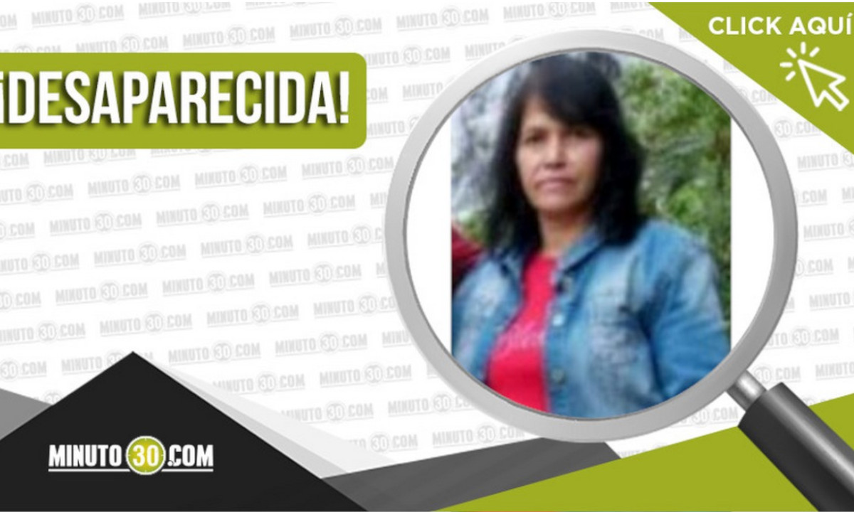 María Consuelo Carmona está desaparecida, fue vista por última vez en Rionegro María Consuelo Carmona está desaparecida, fue vista por última vez en Rionegro