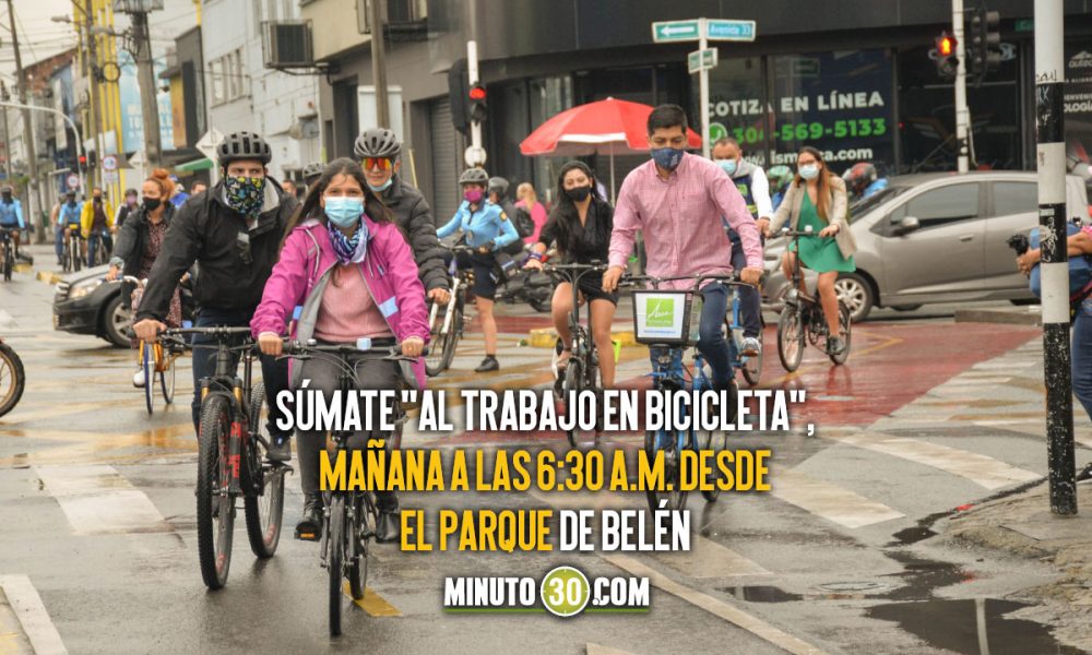 Medellín conmemora mañana el Día Mundial de la Bicicleta