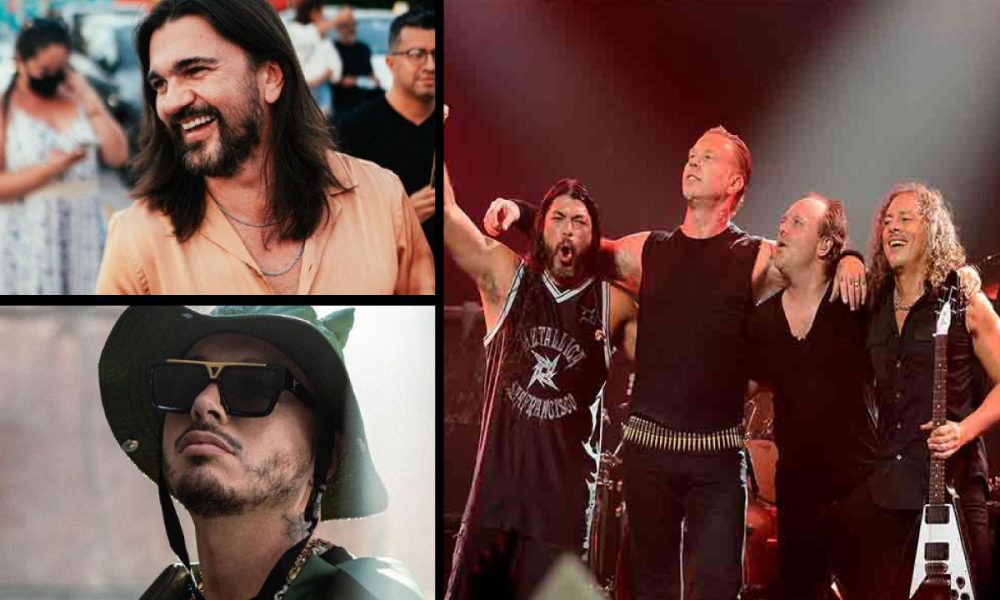 ¡No perdonaron! Memes sobre el anuncio de Metallica y su grabación con Juanes y J Balvin