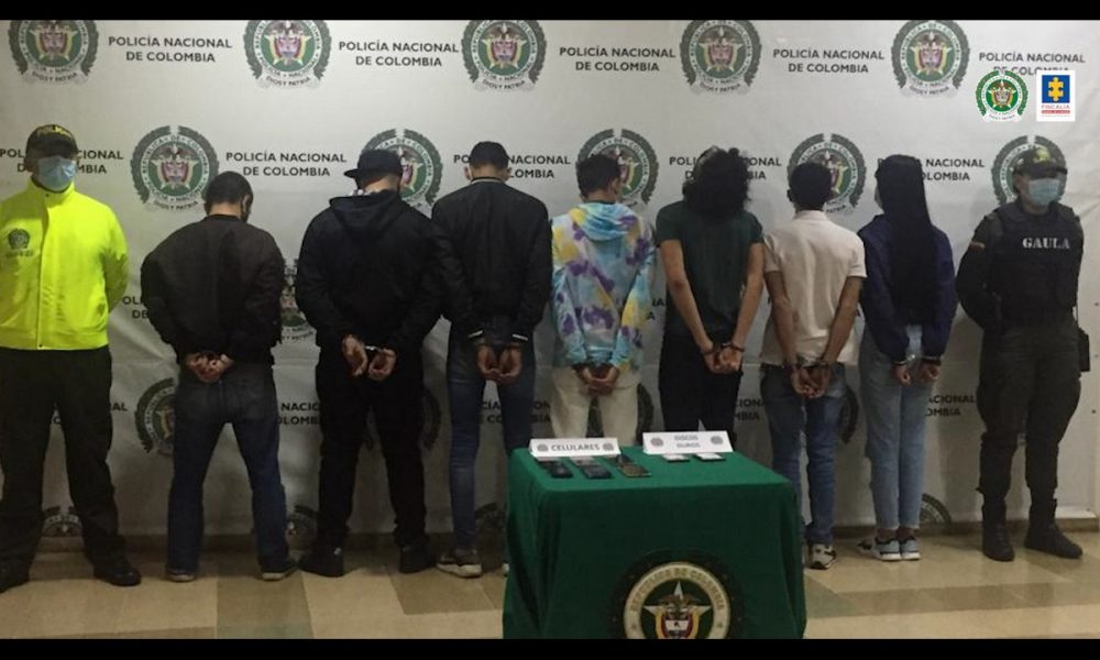 Cogieron a 7 de 'La Primera Línea' en Armenia