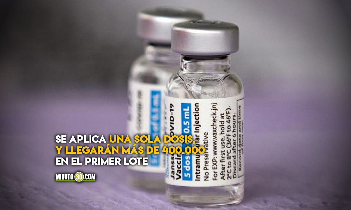 Video: ¡Qué buena! Desde el martes llegan a Colombia las primeras vacunas de Janssen 1 Janssen