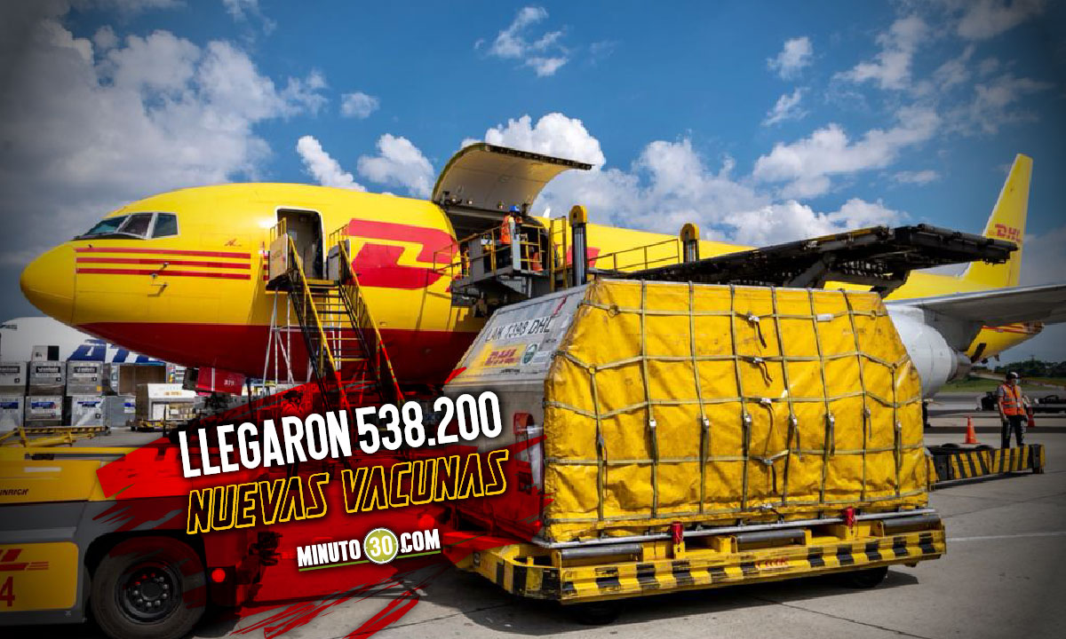¡Qué bueno! Hoy llegaron a Colombia más dosis de la vacuna Pfizer 1 ¡Qué bueno! Hoy llegaron a Colombia más dosis de la vacuna Pfizer