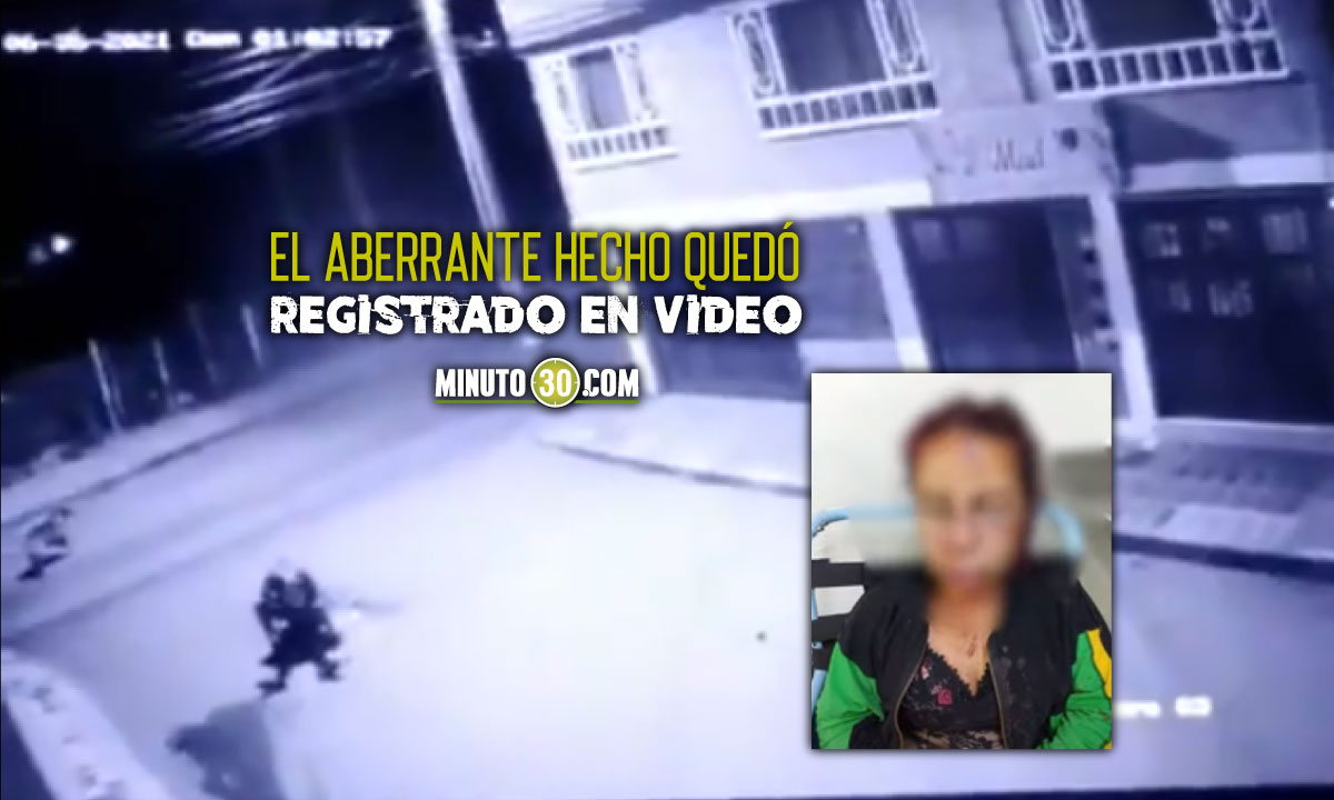 Que-impresion-Un-salvaje-le-propino-una-brutal-golpiza-a-su-expareja-en-plena-calle Sibaté