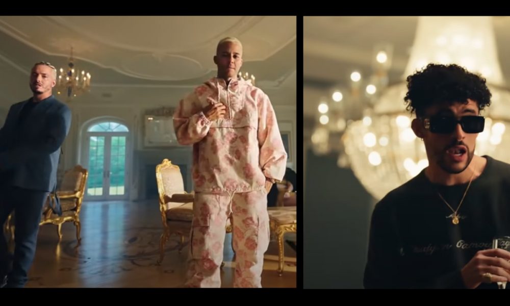 AM Remix, el más reciente trabajo musical que une J Balvin y Bad Bunny