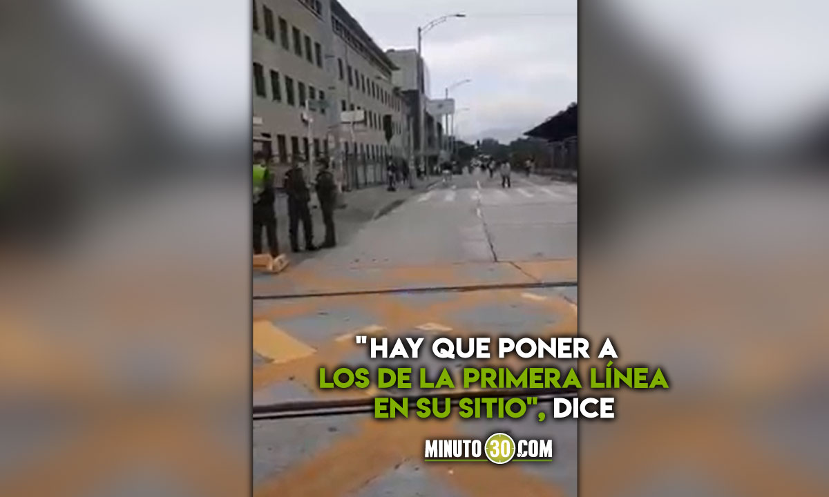 Salgamos-armados-a-hacerles-frente-hombre-en-Medellin-pide-enfrentarse-a-los-manifestantes Medellín